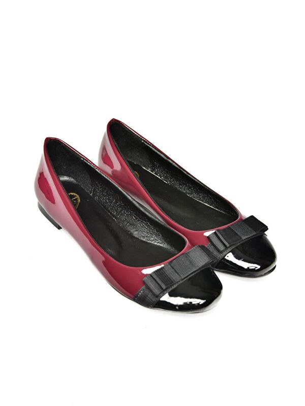 Fox Shoes Bordo Fox Shoes Babet S7260195 Kadın
