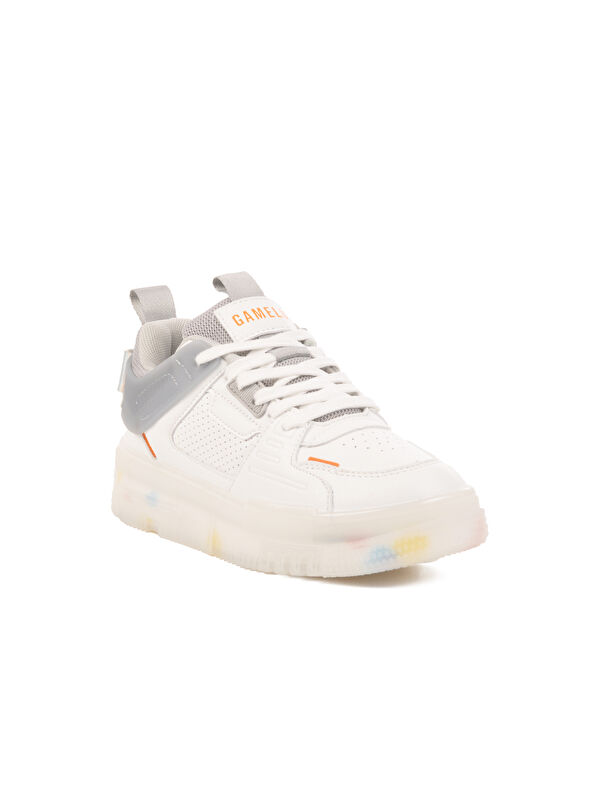 Beyaz Memory Foam Unisex Sneaker Frey G - Görsel 4