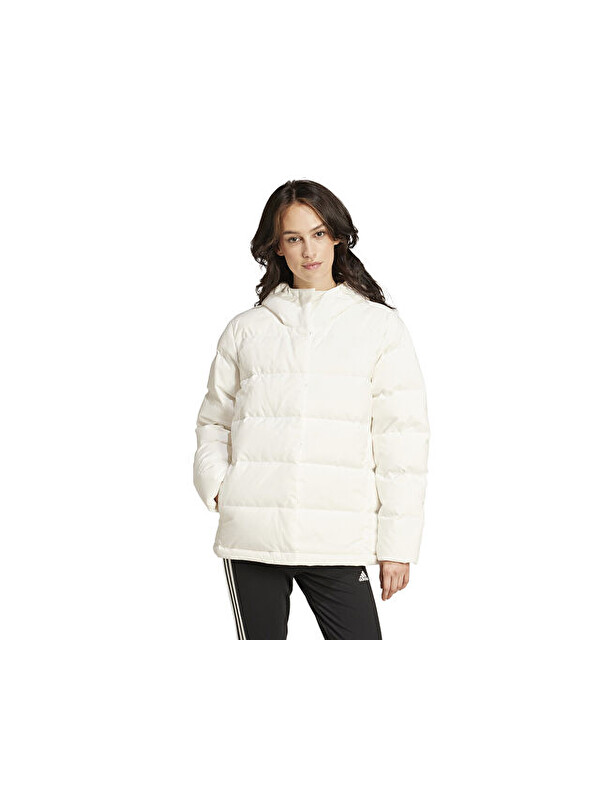 Adidas W Helionic Ho J Kadın Günlük Mont IX8863 Beyaz