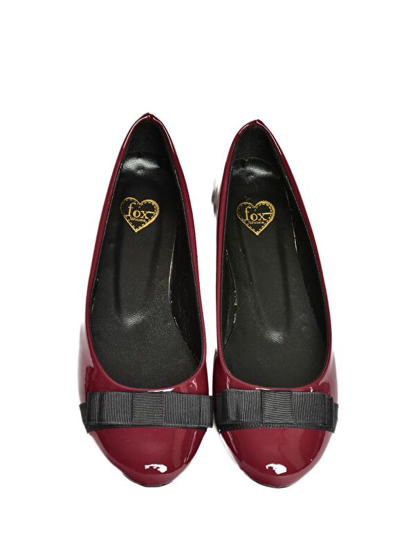 Fox Shoes Bordo Fox Shoes Babet S7260195 Kadın