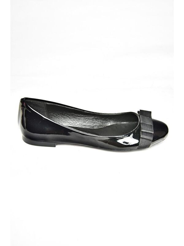 Fox Shoes S7260195 Siyah Kadın Babet