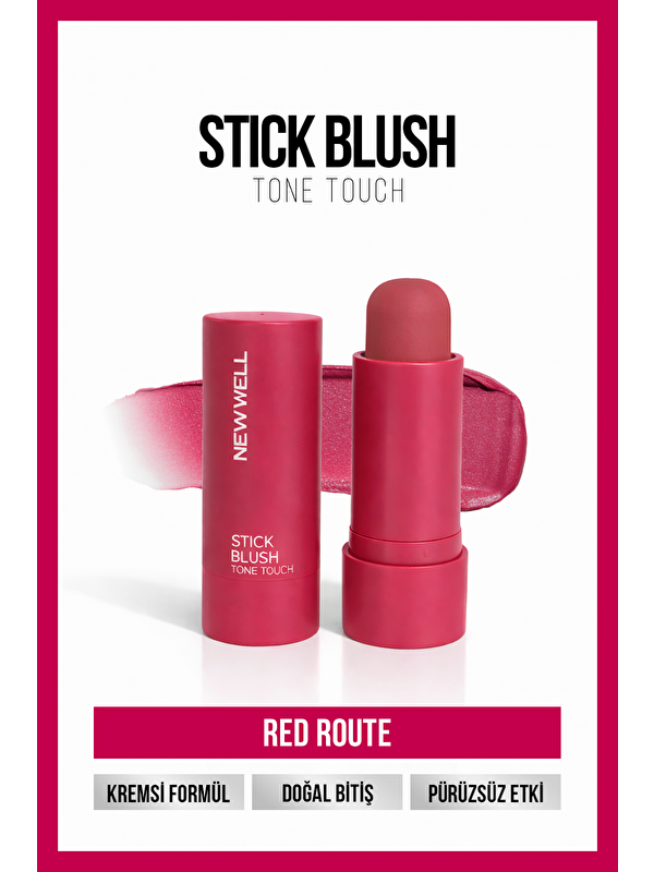 New Well Stick Blush Tone Touch Red Route 06 – Stick Allık