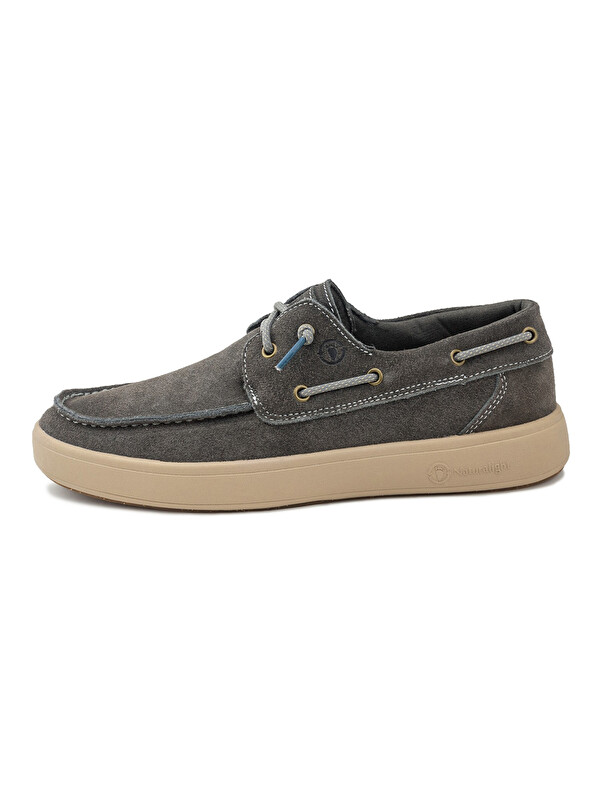 Natural World Erkek Klasik Ayakkabı 8453 NAUTICO SUEDE NATURALIGHT