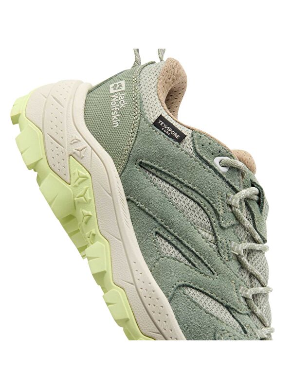 Jack Wolfskin Yeşil Jack Wolfskin Vojo Tour Texapore Low Kadın Outdoor Ayakkabı