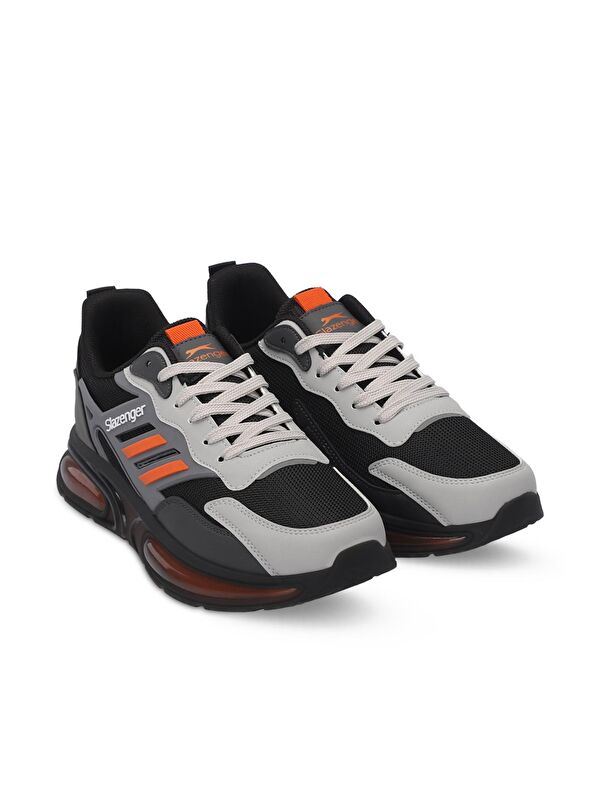 ZION Erkek Sneaker Ayakkabı Koyu Gri - Görsel 3