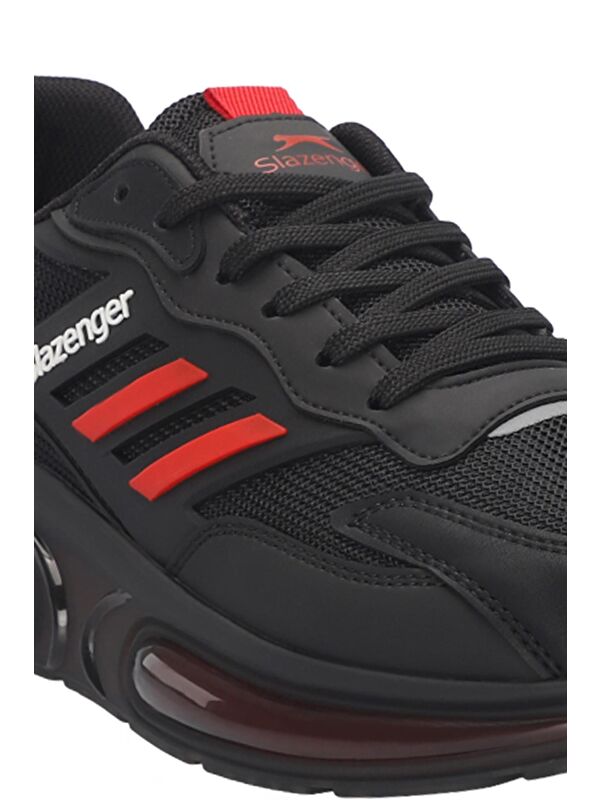 ZION Erkek Sneaker Ayakkabı Siyah / Kırmızı - Görsel 5