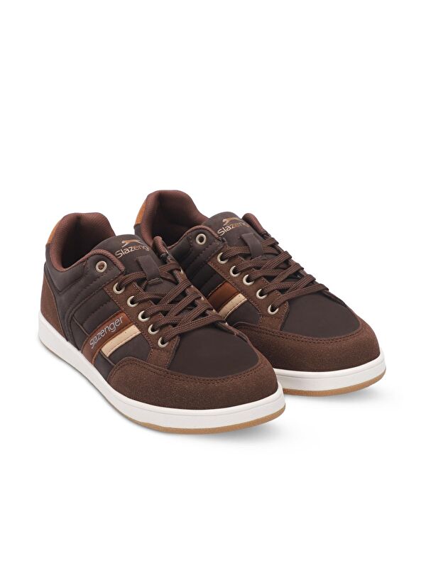 LESSON IN Erkek Sneaker Ayakkabı Kahve - Görsel 3