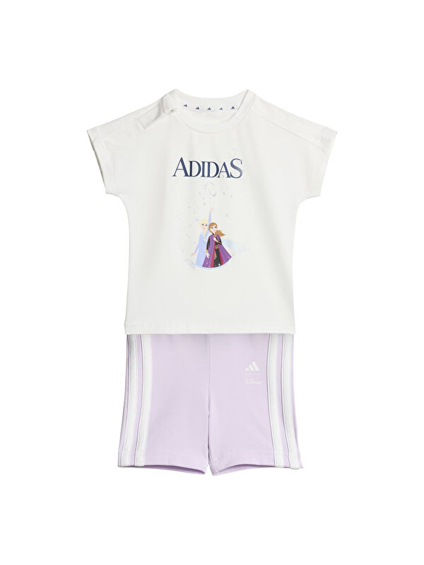 Adidas Disney Frozen Bebek Beyaz Eşofman Takımı