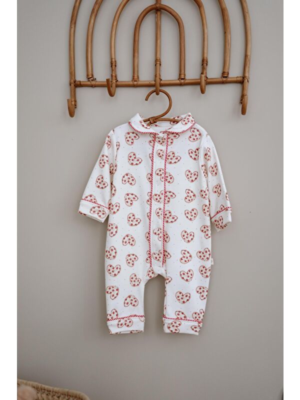Oh La La Koala For Little Ones Kalp Kurabiye Çıt Çıtlı Puffy Sleep Serisi Tulum