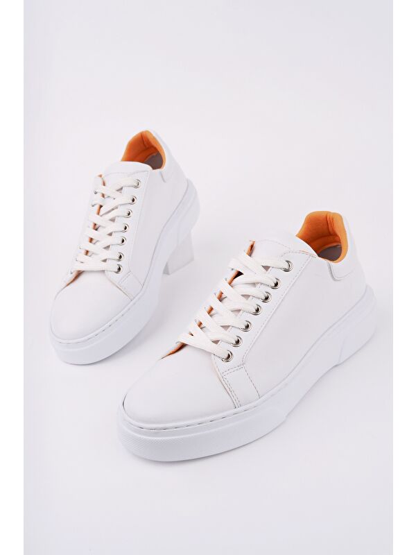 ZEYN Kalın Taban Bağcıklı Erkek Günlük Sneaker Spor Ayakkabı - Görsel 4