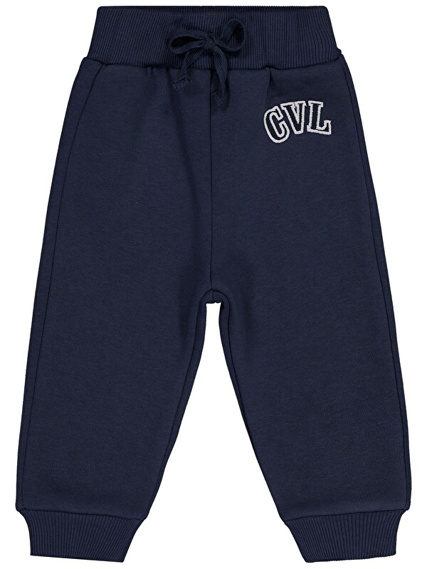 Civil Baby Cvl Nakışlı 6-18 Ay Eşofman Altı - Lacivert