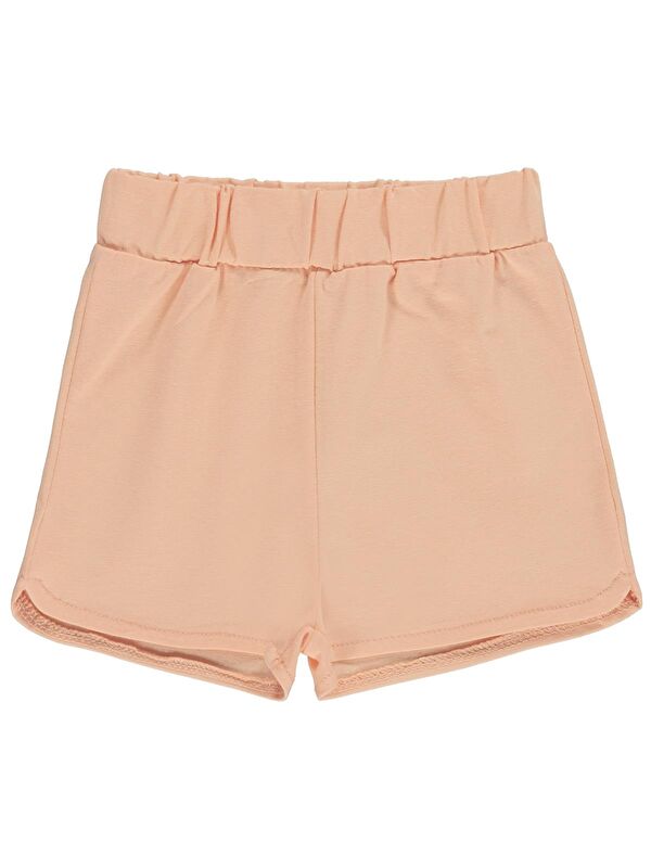 Civil Baby Düz Basic 6-18 Ay Şort Km - Pudra 12-18 Ay