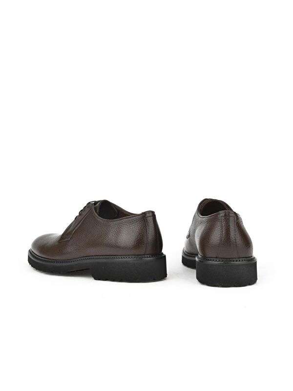 Erkek Hakiki Deri Ayakkabı 133145Z1519F Kahve - Görsel 4
