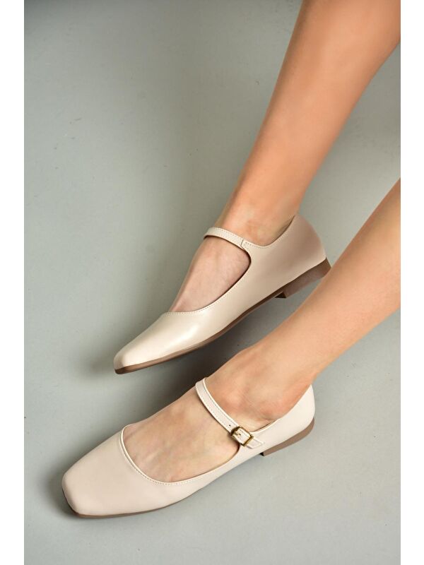 Fox Shoes Siyah Fox Shoes Babet S7262525 Kadın