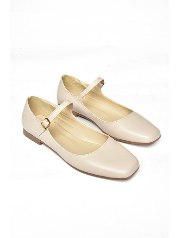 Fox Shoes Siyah Fox Shoes Babet S7262525 Kadın