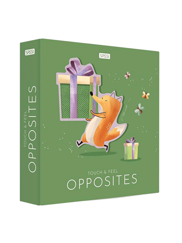 Sassi Touch and Feel - Opposites (Dokun Hisset Kitap)