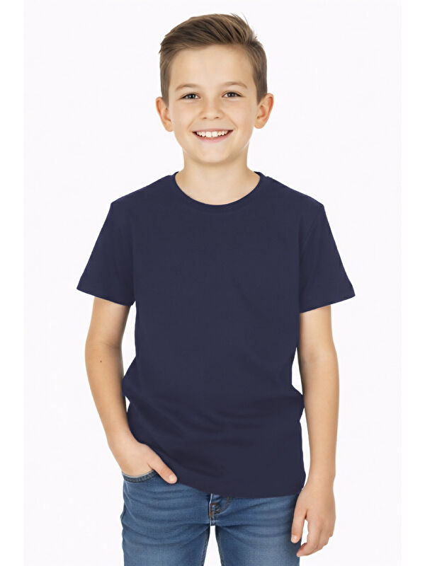 Modanino Erkek Çocuk Geniş Kalıp T-Shirt 12-16 Yaş 12559
