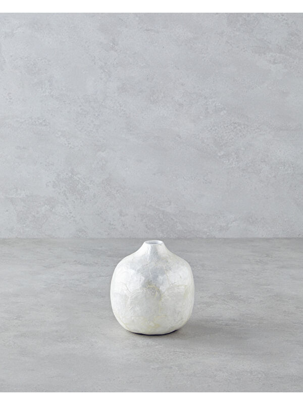 English Home Mantha Vazo 16 cm Gri