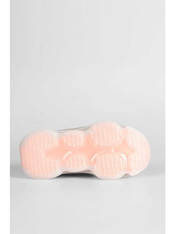 Kontra Havalı Taban Kız Çocuk Gri Spor Ayakkabı - Görsel 5