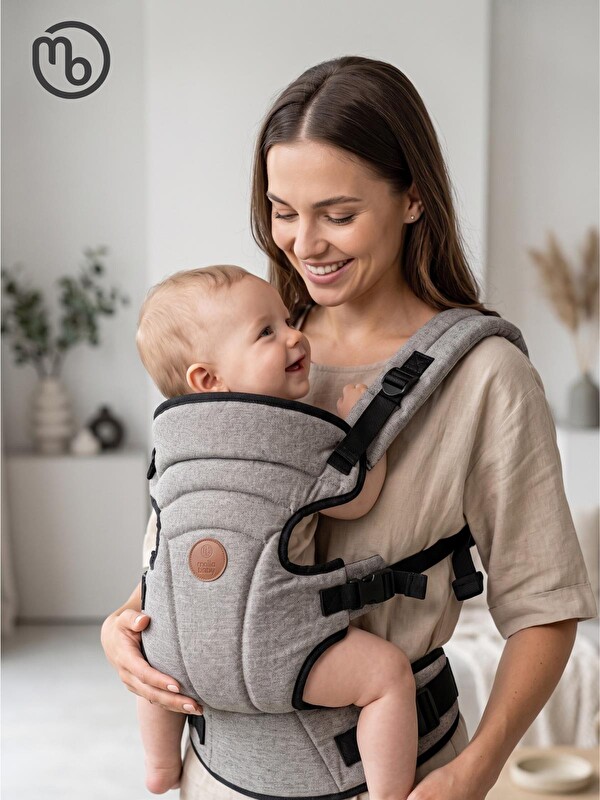 Molls Baby Babymol Premium Kanguru - Gri