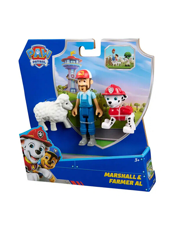 Paw Patrol Çoklu Hikaye Figür Seti Marshall Farmer Al 6072983