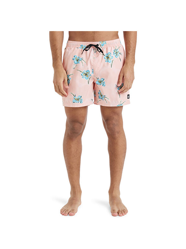 Quiksilver Everyday Straight Volley 15 Erkek Pembe Mayoşort