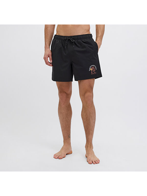 Jack & Jones Maui Star Erkek Siyah Mayoşort