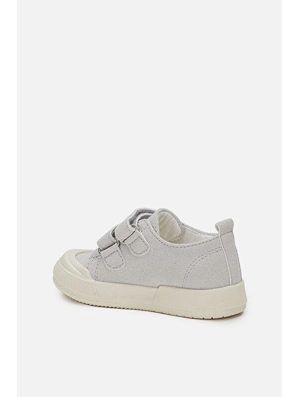 Mago Işıklı Unisex Okul Öncesi Gri Spor Ayakkabı - Görsel 4
