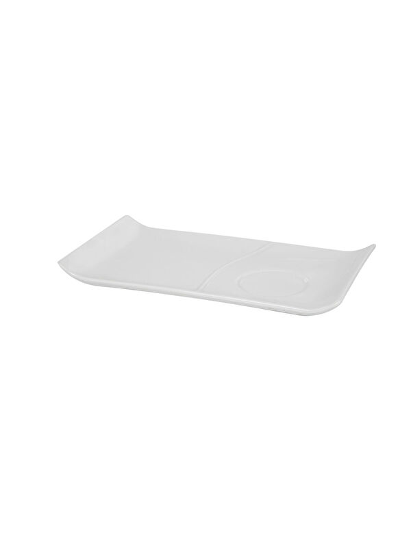 GÜRAL PORSELEN Sidney 23x13 Cm İkram Tabağı