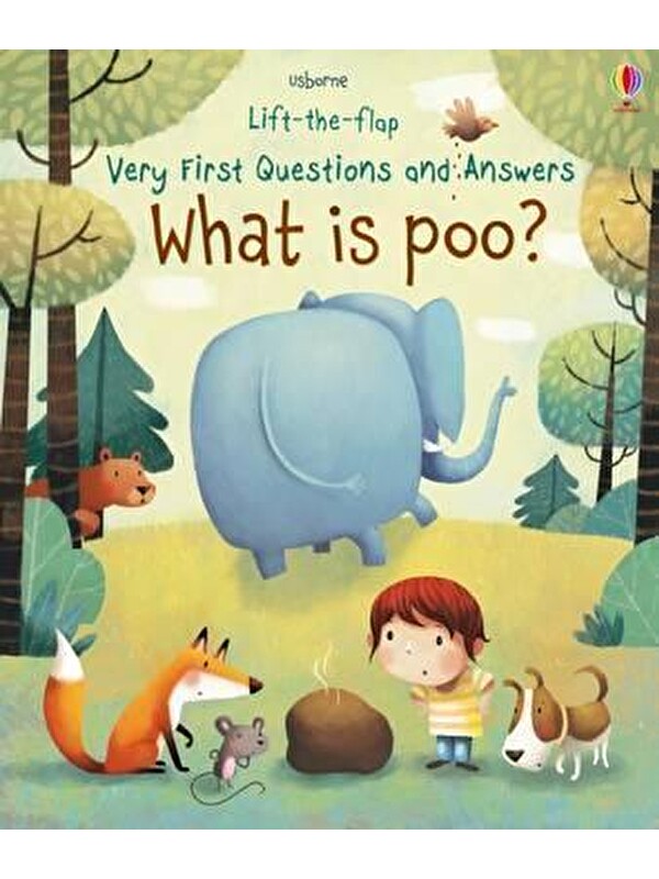 Usborne Publishing Lift-The-Flap Very First Questions and Answers: What is Poo?