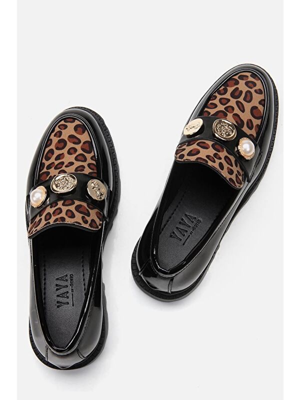 Leopar Kadın Loafer - Görsel 6