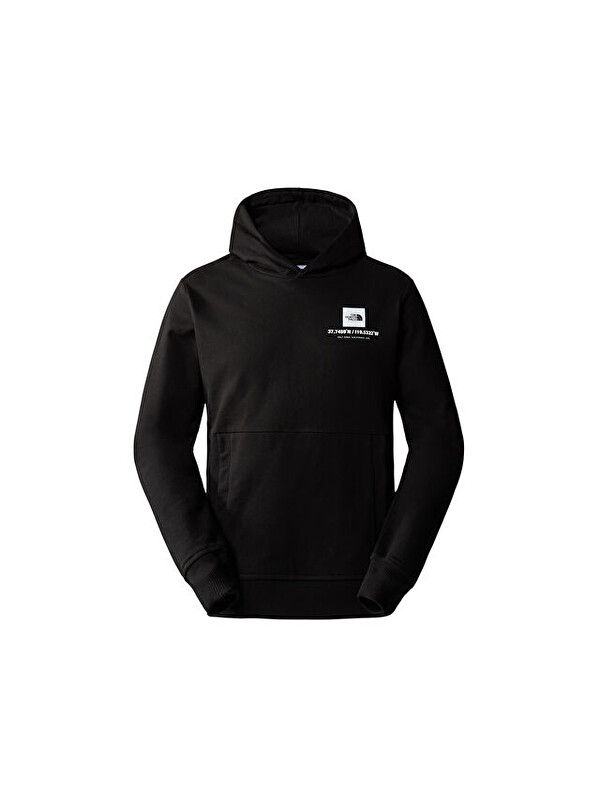 The North Face M Coordinates Hoodie Erkek Outdoor Sweatshirts NF0A826UJK31 Siyah