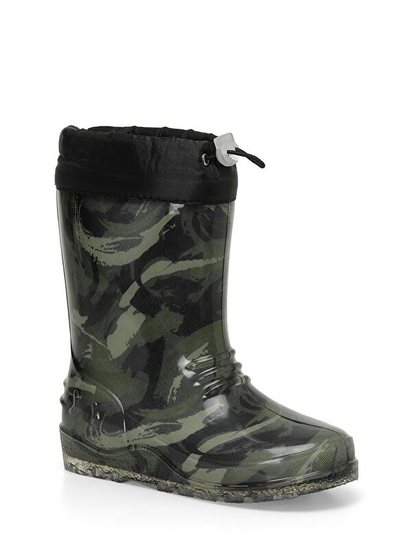 DERNA F 4PR Haki Erkek Çocuk Yağmur Çizmesi - Görsel 3