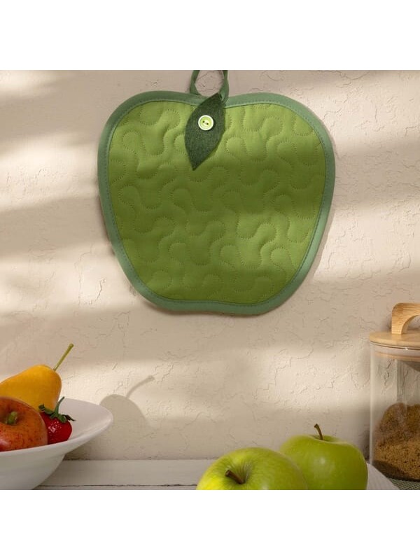 Evidea Soft Apple Tutaç - Yeşil - 21x18 cm