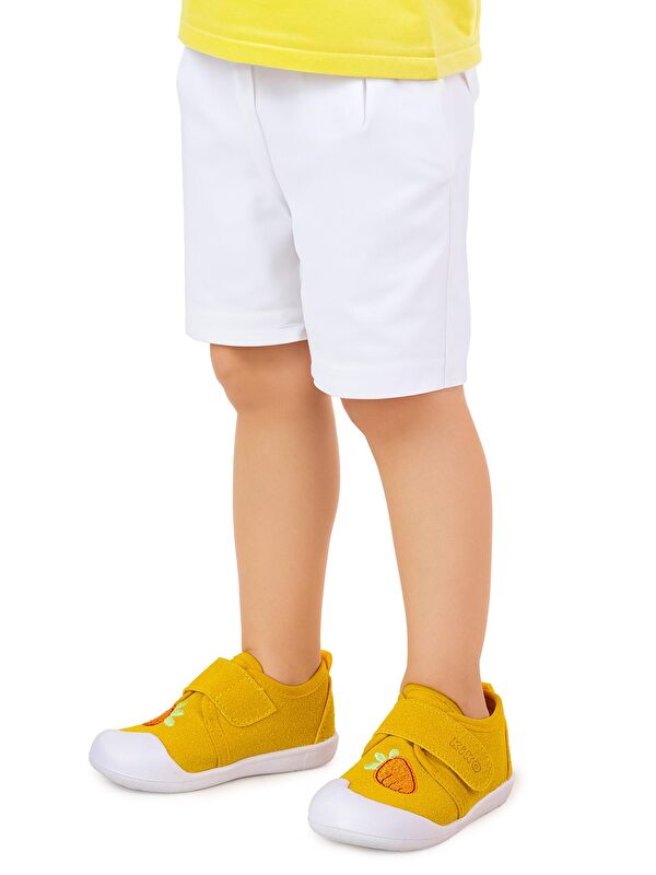 Strawberry Cırtlı Erkek Bebek İlk Adım Panduf Ayakkabı - Görsel 3