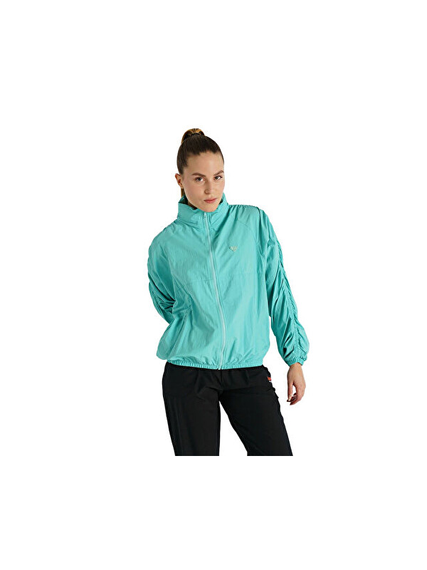 Hummel Berry Raincoat Kadın Günlük Yağmurluk 940265-9951 Mavi