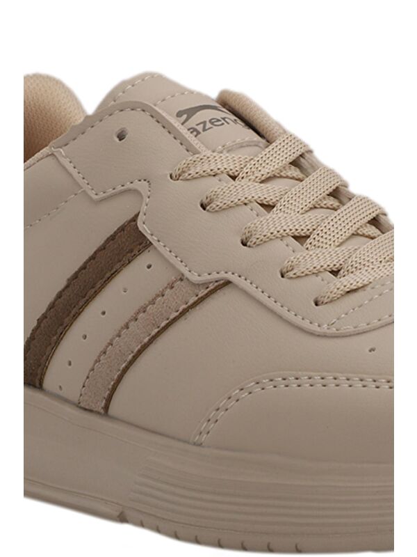 ZIPPER I Kadın Sneaker Ayakkabı Bej - Görsel 5
