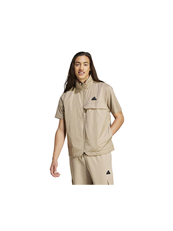 Adidas U Ce U Vest Unisex Günlük Yelek IS9282 Bej