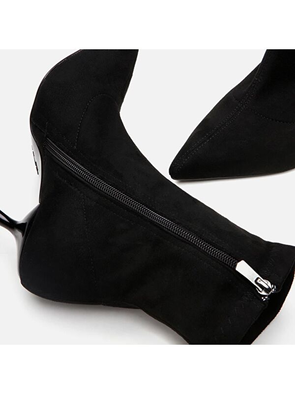 Siyah Kadın Topuklu Bot - Görsel 8