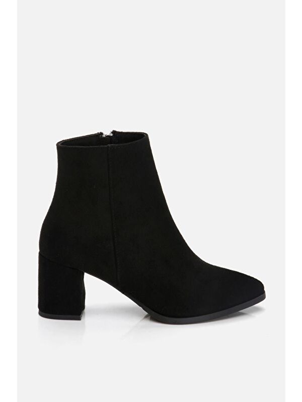 Siyah Kadın Topuklu Bot - Görsel 2