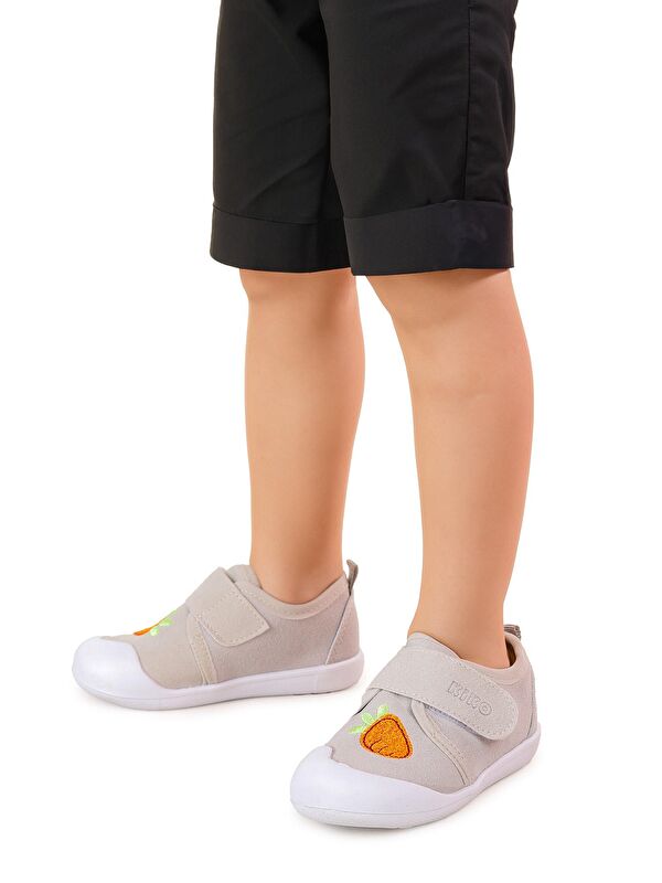 Strawberry Cırtlı Erkek Bebek İlk Adım Panduf Ayakkabı - Görsel 3