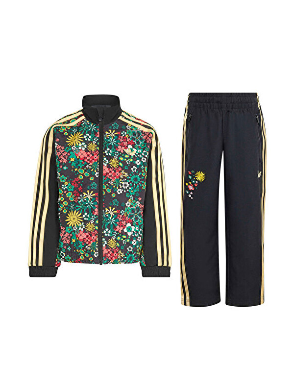 Adidas Woven Ts Çocuk Günlük Eşofman Takımı KD5937 Siyah