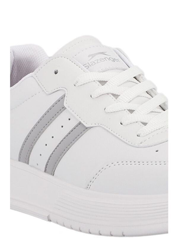 ZIPPER I Erkek Sneaker Ayakkabı Beyaz / Gri - Görsel 5