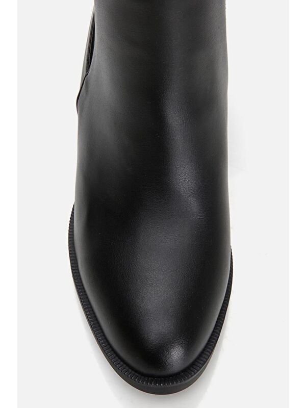 Siyah Kadın Topuklu Bot - Görsel 7