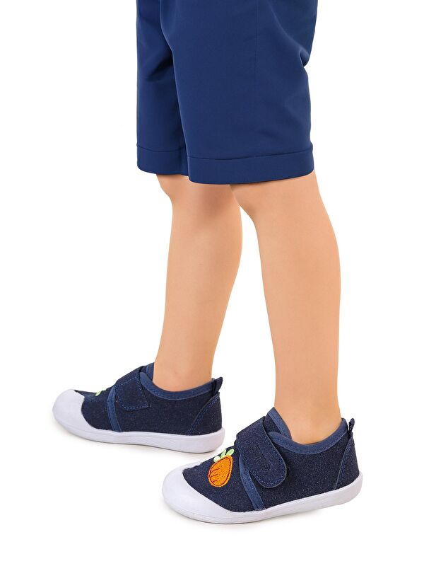 Strawberry Cırtlı Erkek Bebek İlk Adım Panduf Ayakkabı - Görsel 3