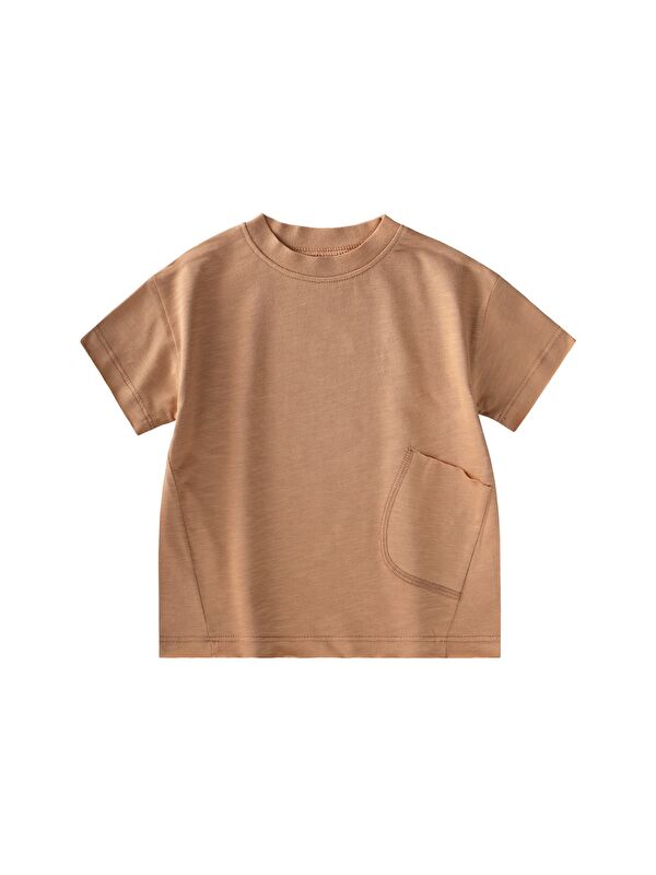 CİGİT T-Shirt 1-8 Yaş Camel