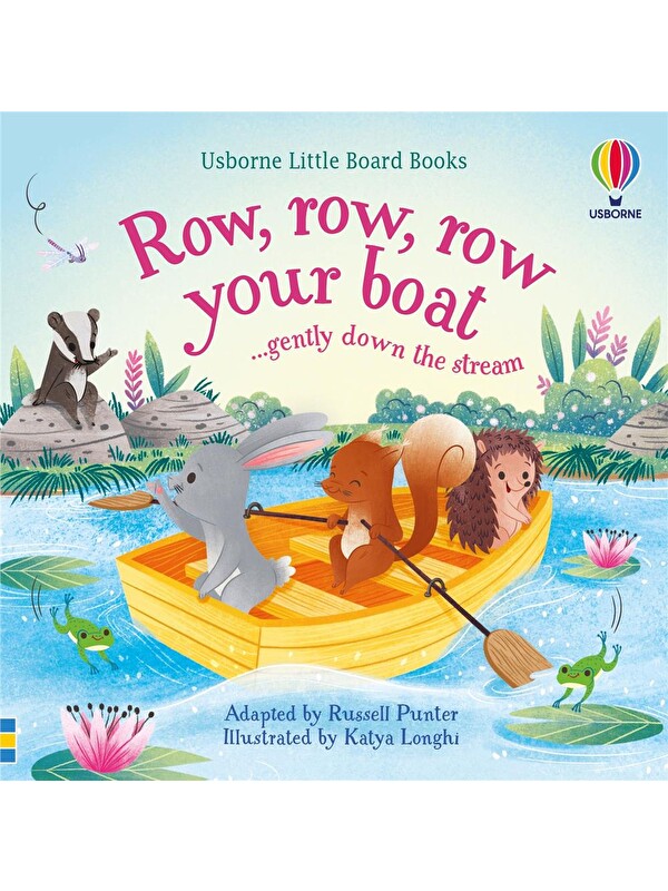Usborne Publishing Little Board Books: Row, Row, Row Your Boat