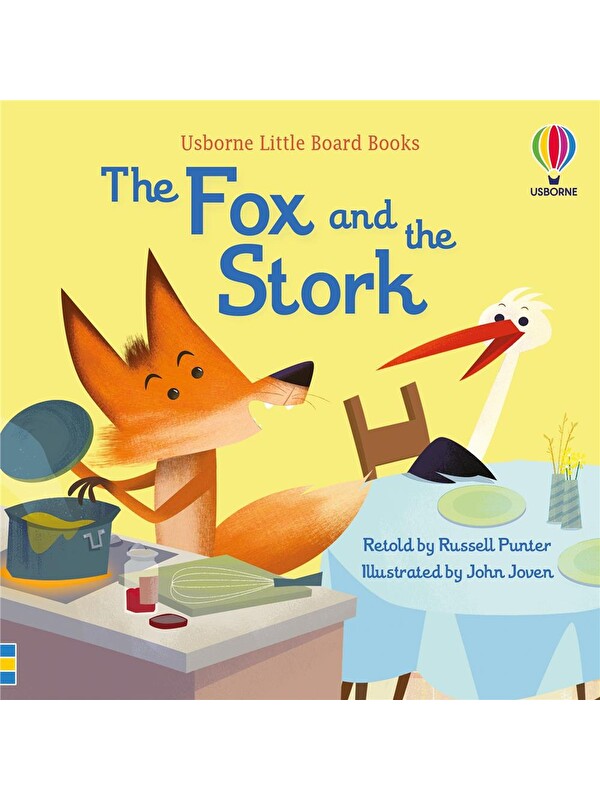 Usborne Publishing Little Board Books: The Fox and the Stork