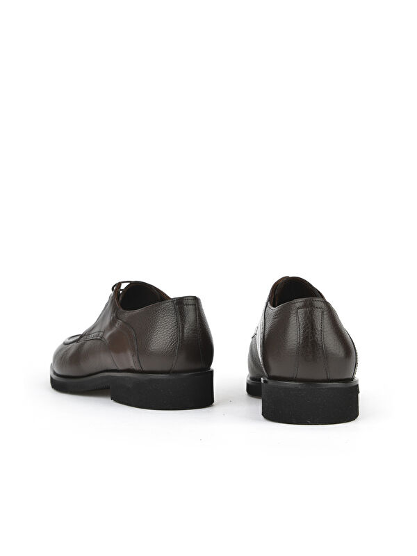 Erkek Hakiki Deri Ayakkabı 151145Z316 Kahve - Görsel 4