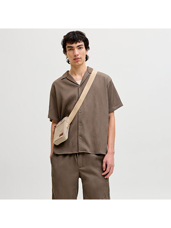 Jack & Jones Harrison Resort Erkek Kahverengi Gömlek